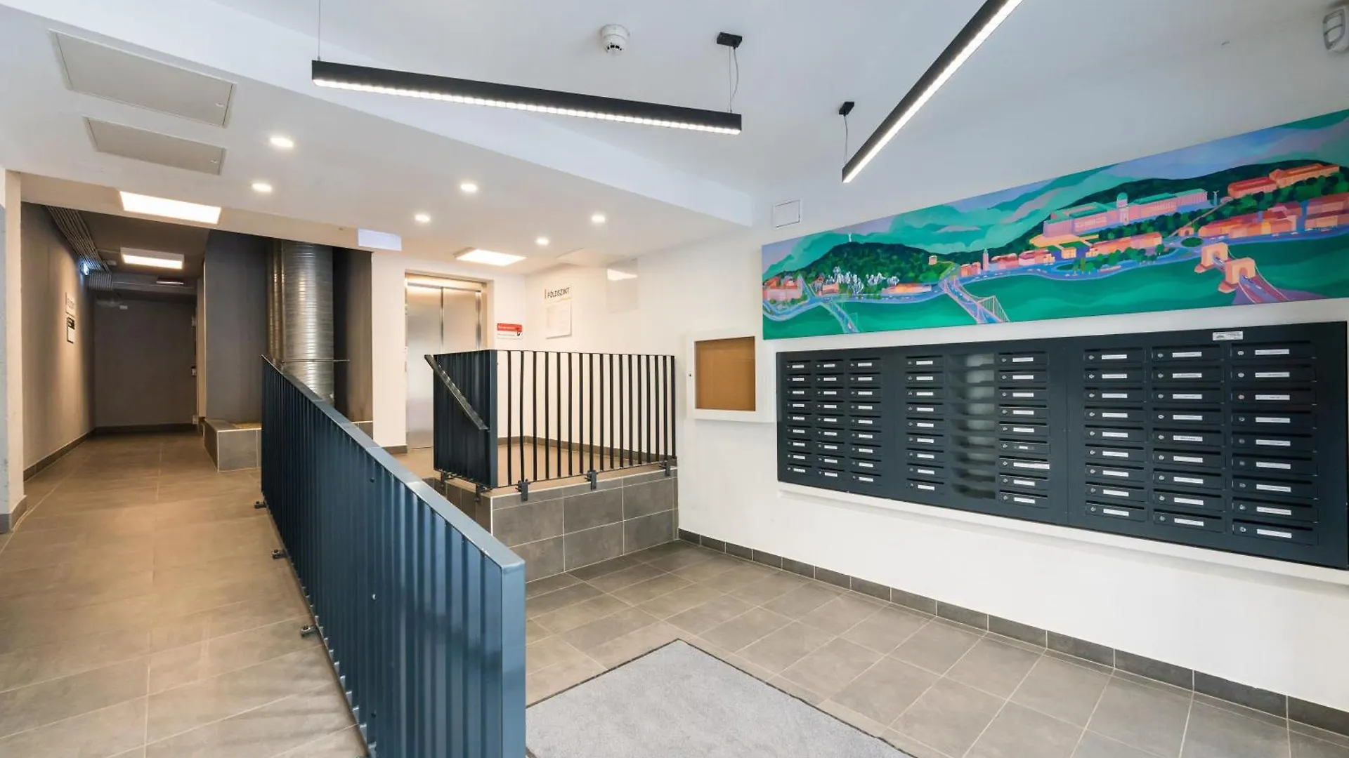 Apartmán Brand New Modern Apartment-2 Rooms-Balcony-Garage Budapešť