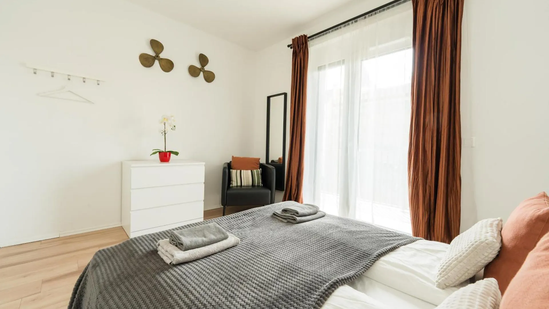 Appartement Brand New Modern Apartment-2 Rooms-Balcony-Garage Budapest