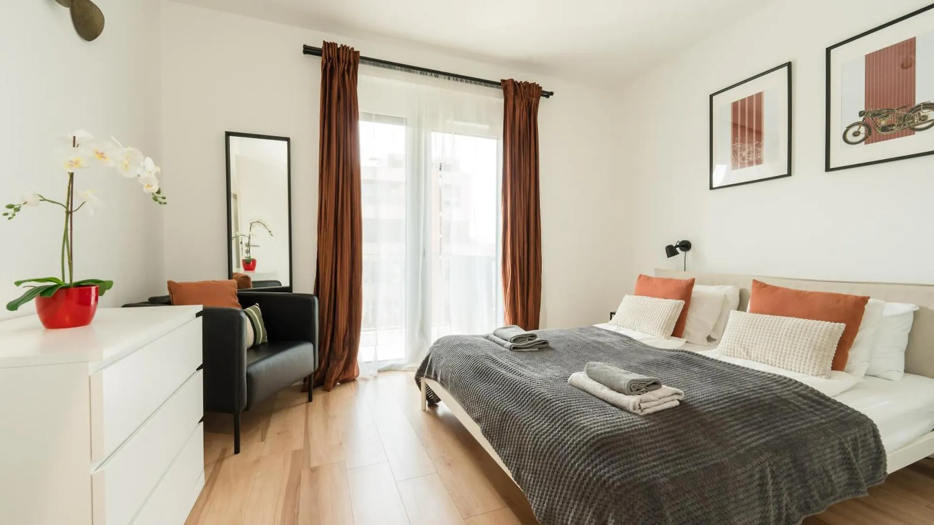 Appartement Brand New Modern Apartment-2 Rooms-Balcony-Garage Budapest