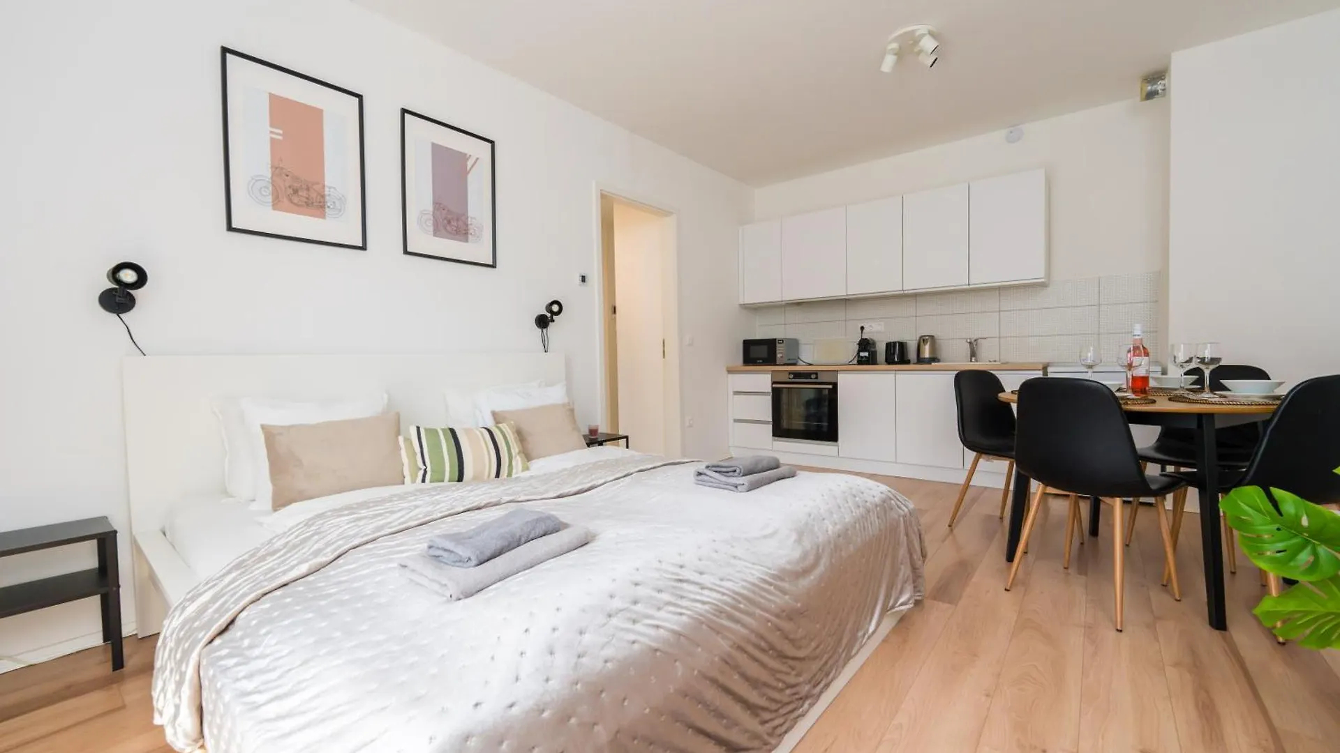 Appartement Brand New Modern Apartment-2 Rooms-Balcony-Garage Budapest Hongrie